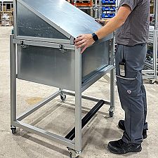 Spezial Arbeitstisch Mechanische Grundelemente FMS-Technik AG