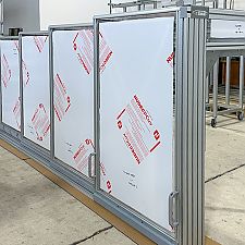 Schutzeinhausung Mechanische Grundelemente FMS-Technik AG