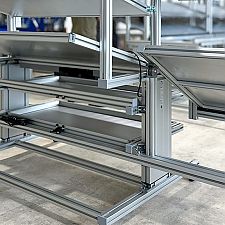 Details Arbeitstisch Mechanische Grundelemente FMS-Technik AG