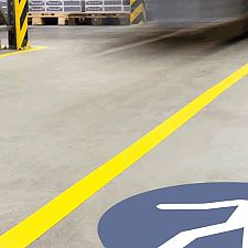 Bodenmarkierung Arbeitssicherheit Orgatex FMS-Technik AG