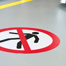 Bodenmarkierung Arbeitssicherheit Orgatex FMS-Technik AG