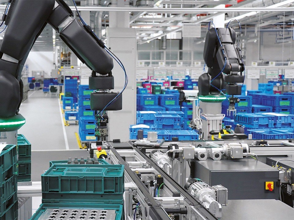 Strukturierte Materialflüsse Fördertechnik Transfertechnik FMS-Technik AG
