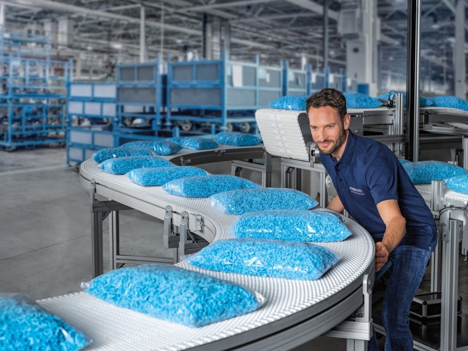 Verpackung und Materialbereitstellung Fördertechnik Transfertechnik FMS-Technik AG