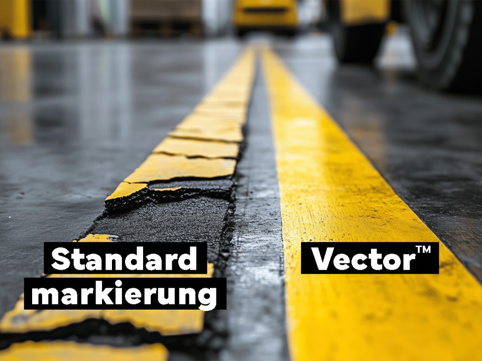 Vector™ Bodenmarkierung Orgatex FMS-Technik AG